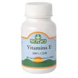 Vitamina E en capsulas de Sotya