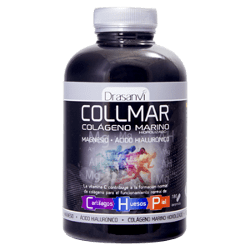 Collmar Cólageno Marino + Magnesio+Ácido Hialurónico+Vitamina C. Drasanvi